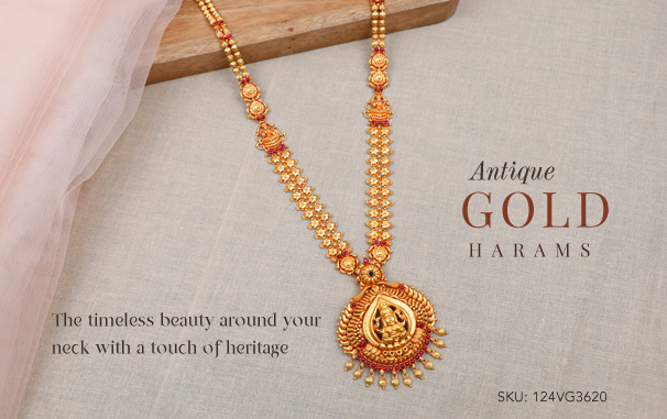 Latest gold haram designs - Indian Jewellery Designs