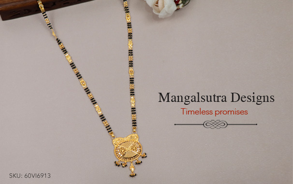 mangalsutra single chain designs