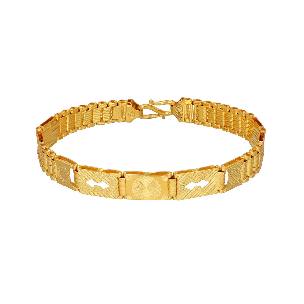 14k Two Tone Gold Rolex Link Design Men's Italian Hand Made Bracelet 17.4  Grams | eBay