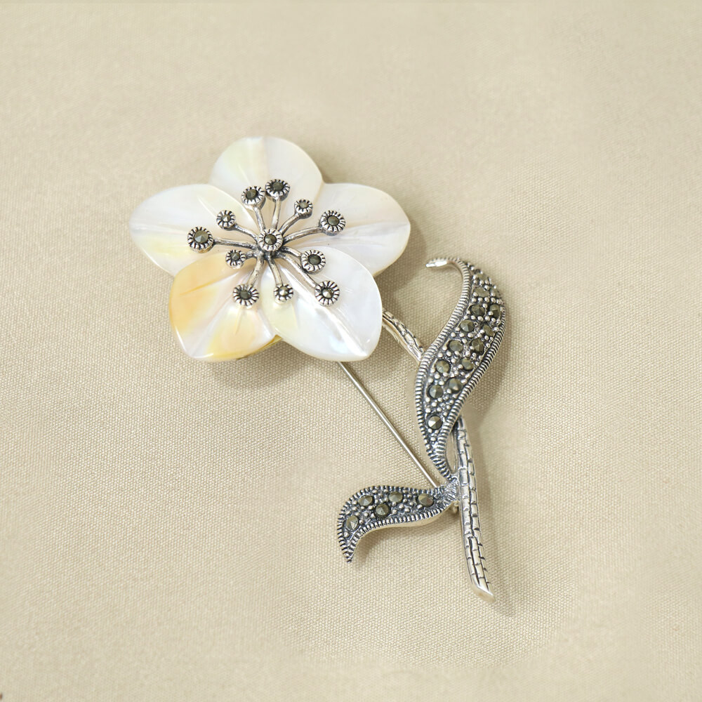 Buy Multi Brooches & Pins for Women by Silvermerc Designs Online | Ajio.com