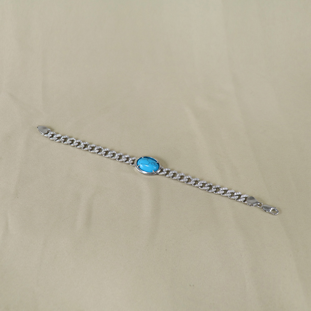 Salman Khan Bracelet for men Steel Silver Bracelet lucky stone Bracelet USA  | eBay