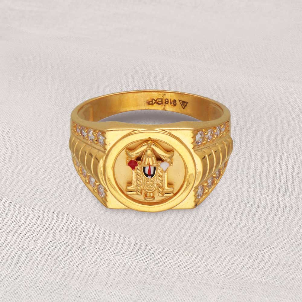 Pin by Prasad teki on balaji rings | Gold finger rings, Gents gold ring,  Gold jewelry simple