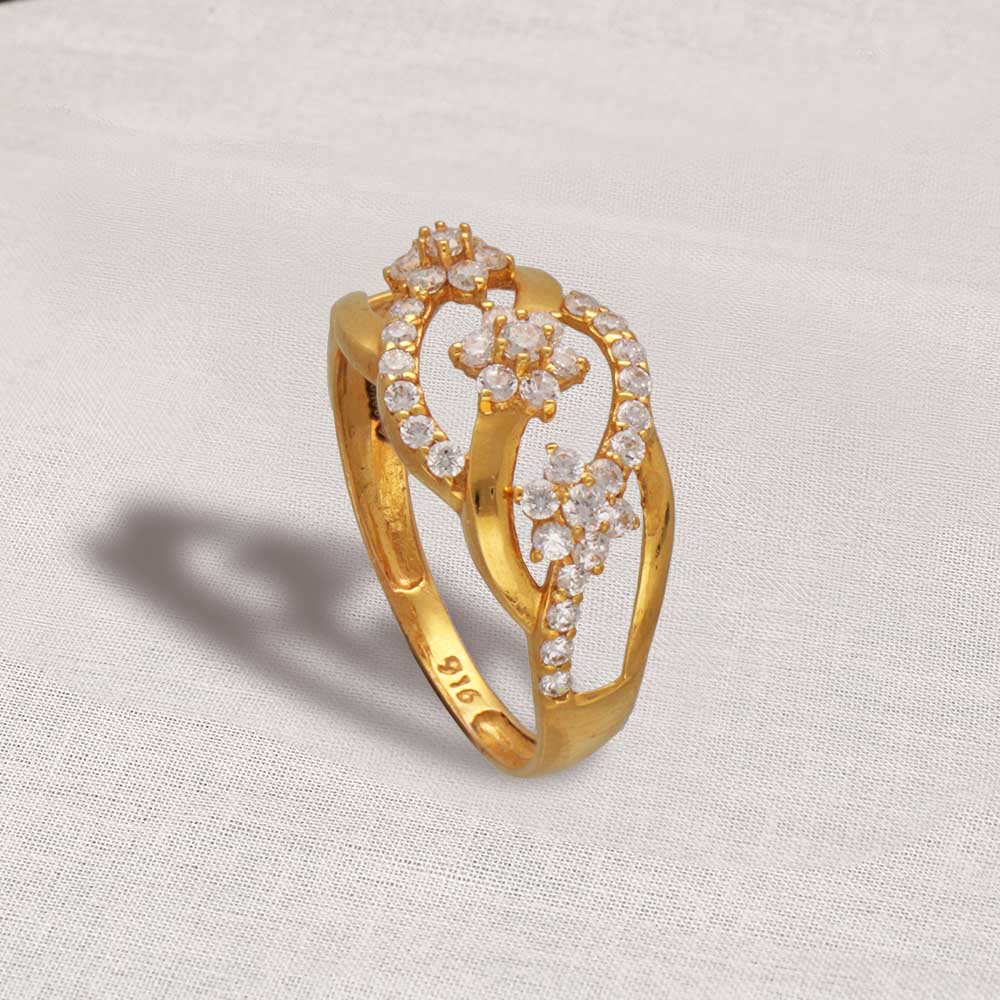 Romeo Gold Ring For Women | SEHGAL GOLD ORNAMENTS PVT. LTD.