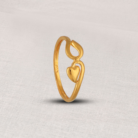 21 carat gold ring, weight 1.83 grams - زمرد ذهب و الماس