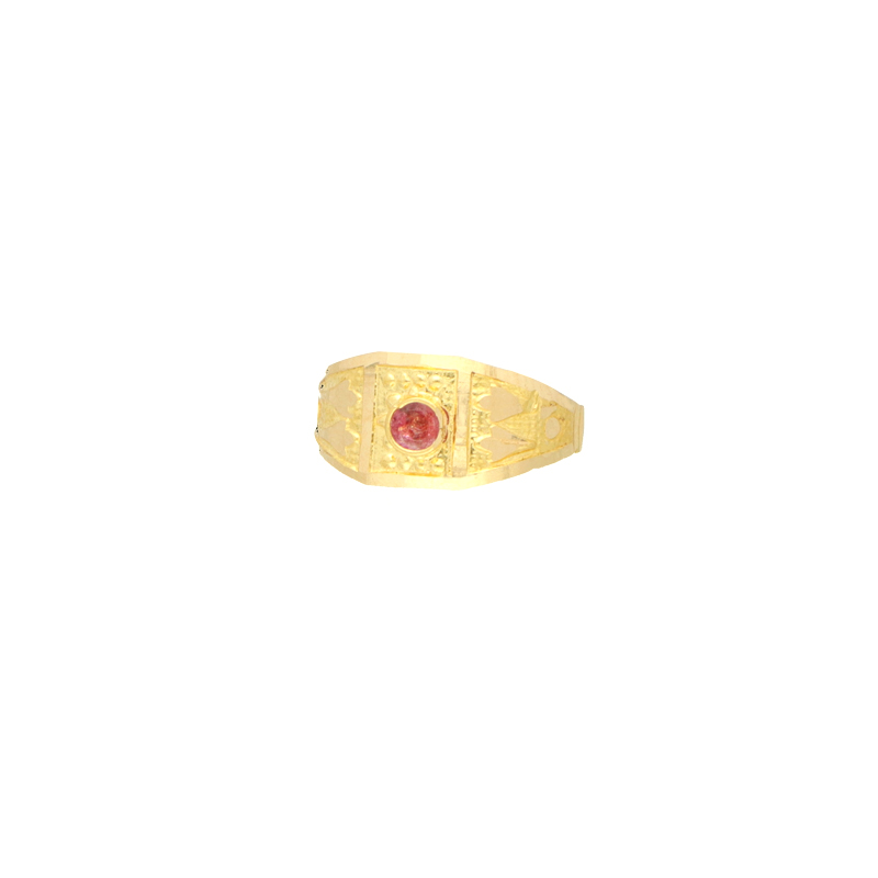 Buy 22Kt Plain Gold Baby Girl Ring With Semi Precious Stones 94MP4623  Online from Vaibhav Jewellers