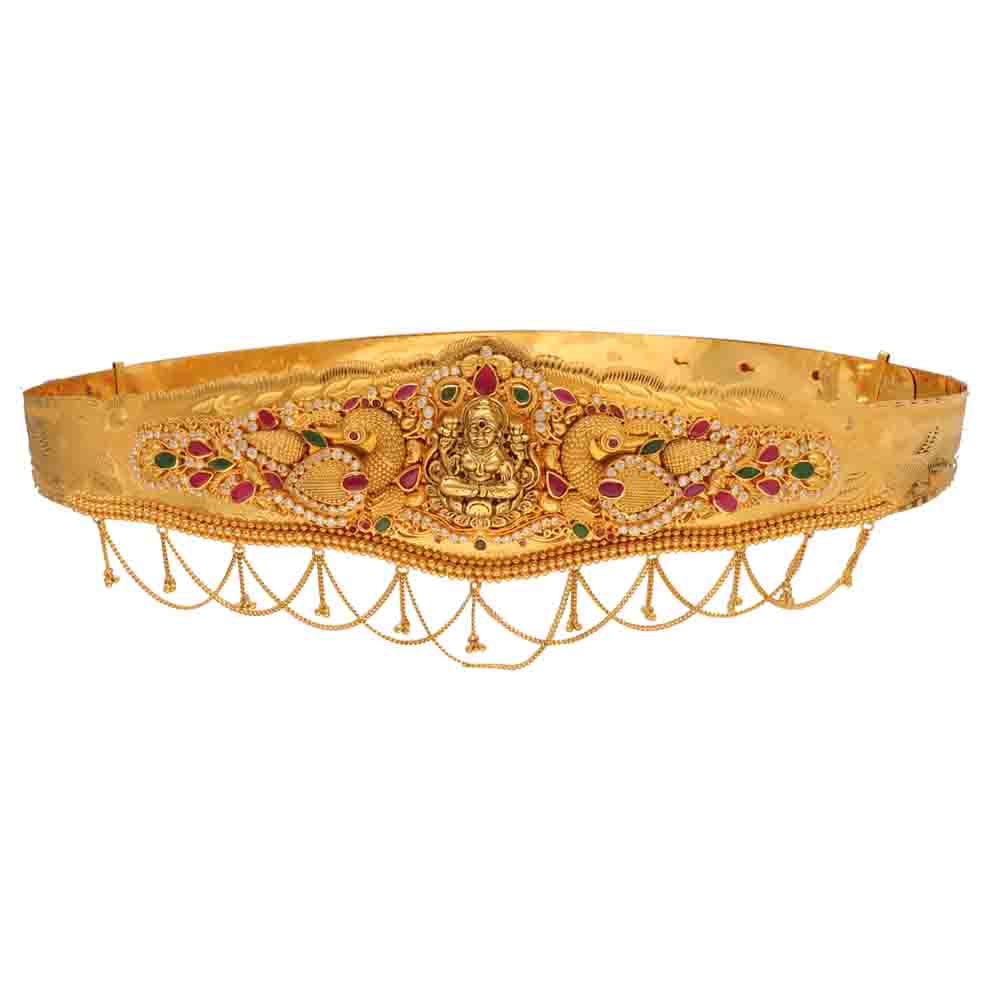 Buy 22K Plain Gold Vaddanam 57VG1875 Online From Vaibhav Jewellers